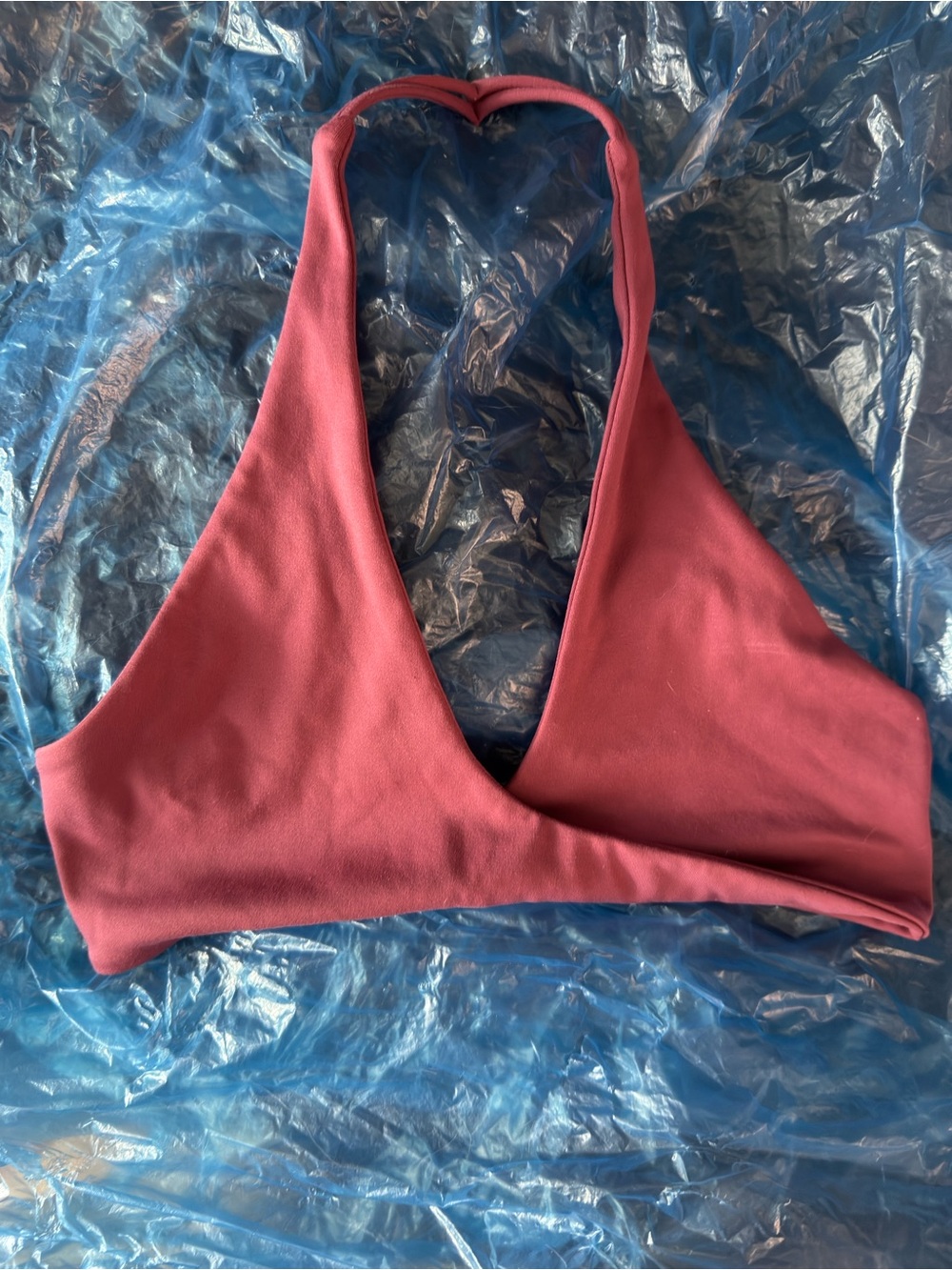 Crop shop boutique halter sports bra